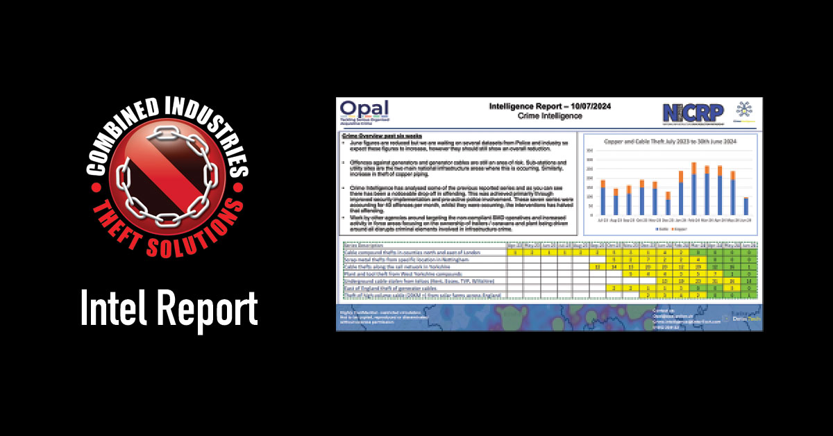 Crime Intelligence Report – 10/07/2024