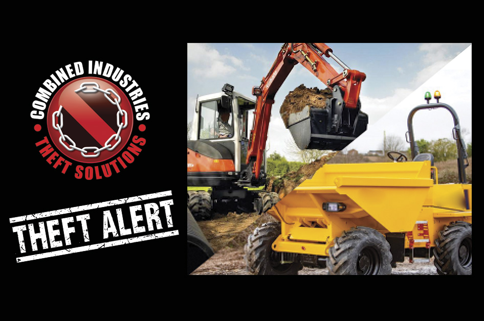 Theft of 6T Dumper and 5T Excavator from the Sheffield Area