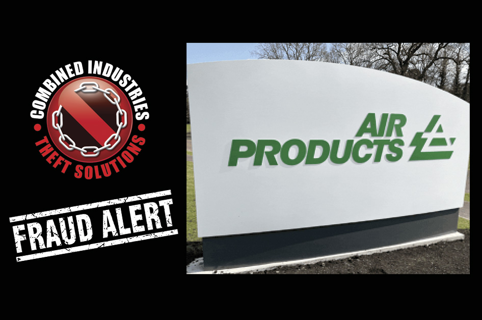 Fraudster Alert – Posing as Paul Wallace of Air Products PLC