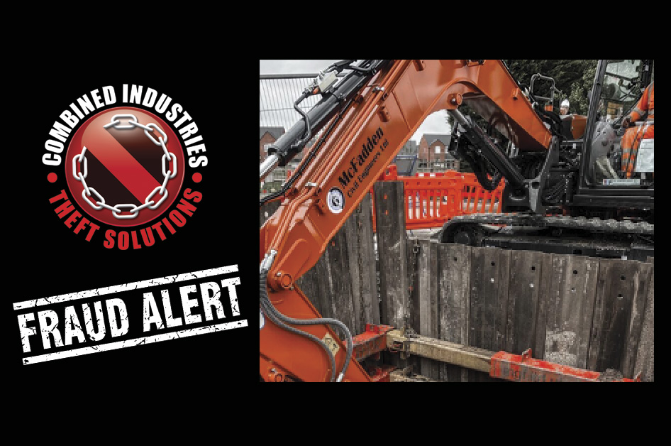 Fraudster impersonating a McFadden Building & Civil Engineering Employee