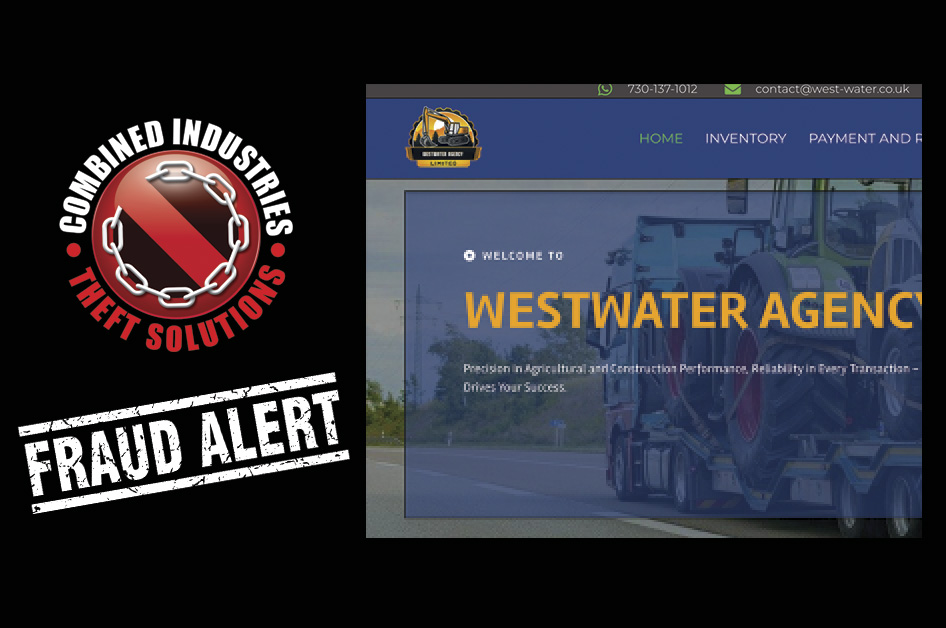 Fraudster Website Selling Machinery