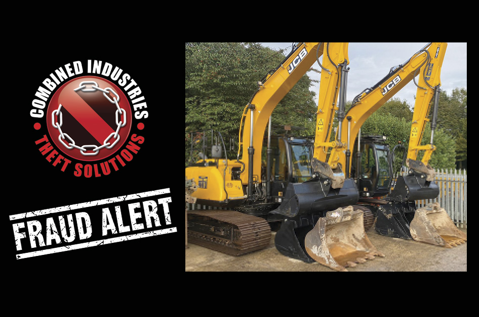 Fraudulently Hired Excavators Recovered in Derbyshire
