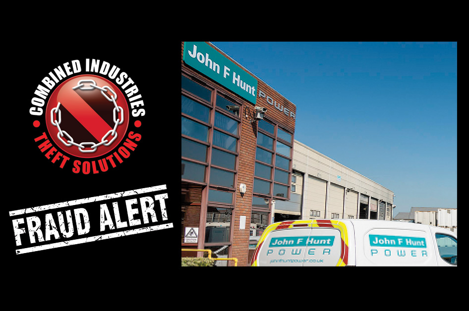 Fraudster posing as John F Hunt Group employee