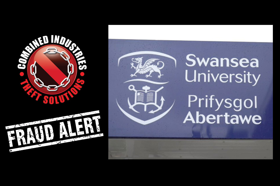 Fraudster posing as Swansea University’s Procurement Manager