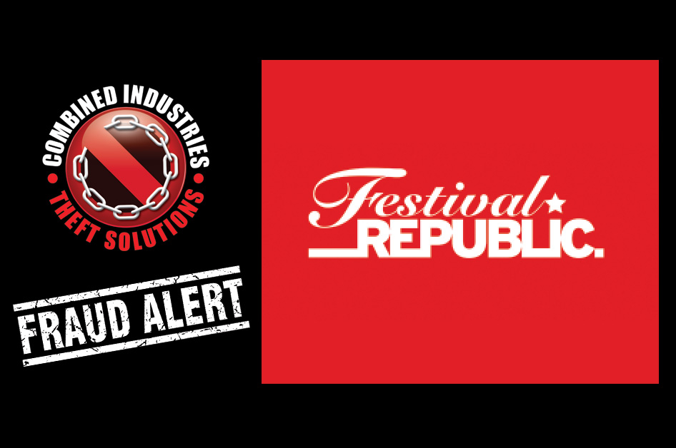 Fraud Alert – Impersonation of Festival Republic